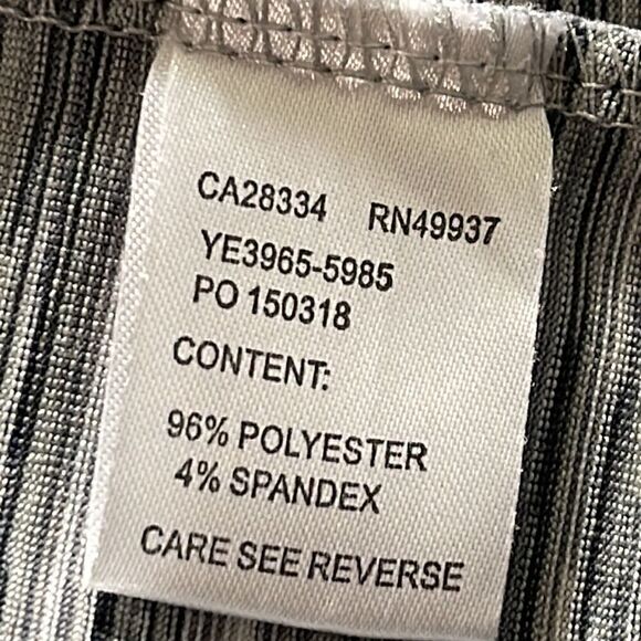 Tail Open cardigan Womens size Large light Hatha Yoga Heather Gray Jersey Fall - Picture 8 of 12